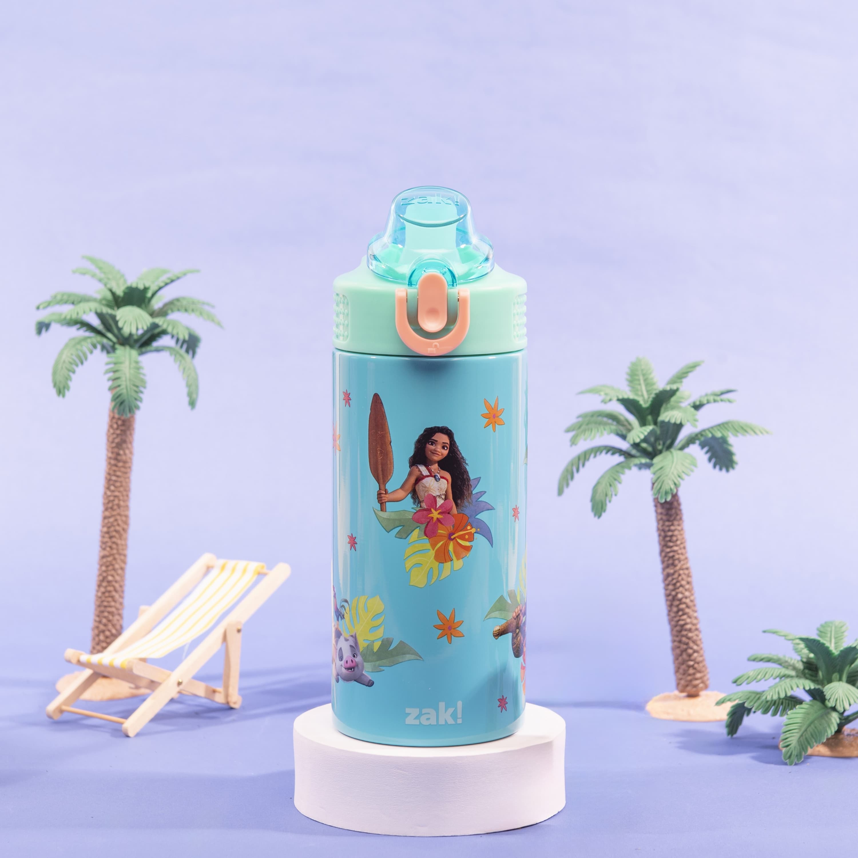 Sage Kids Insulated Water Bottle - Moana, 14 ounces