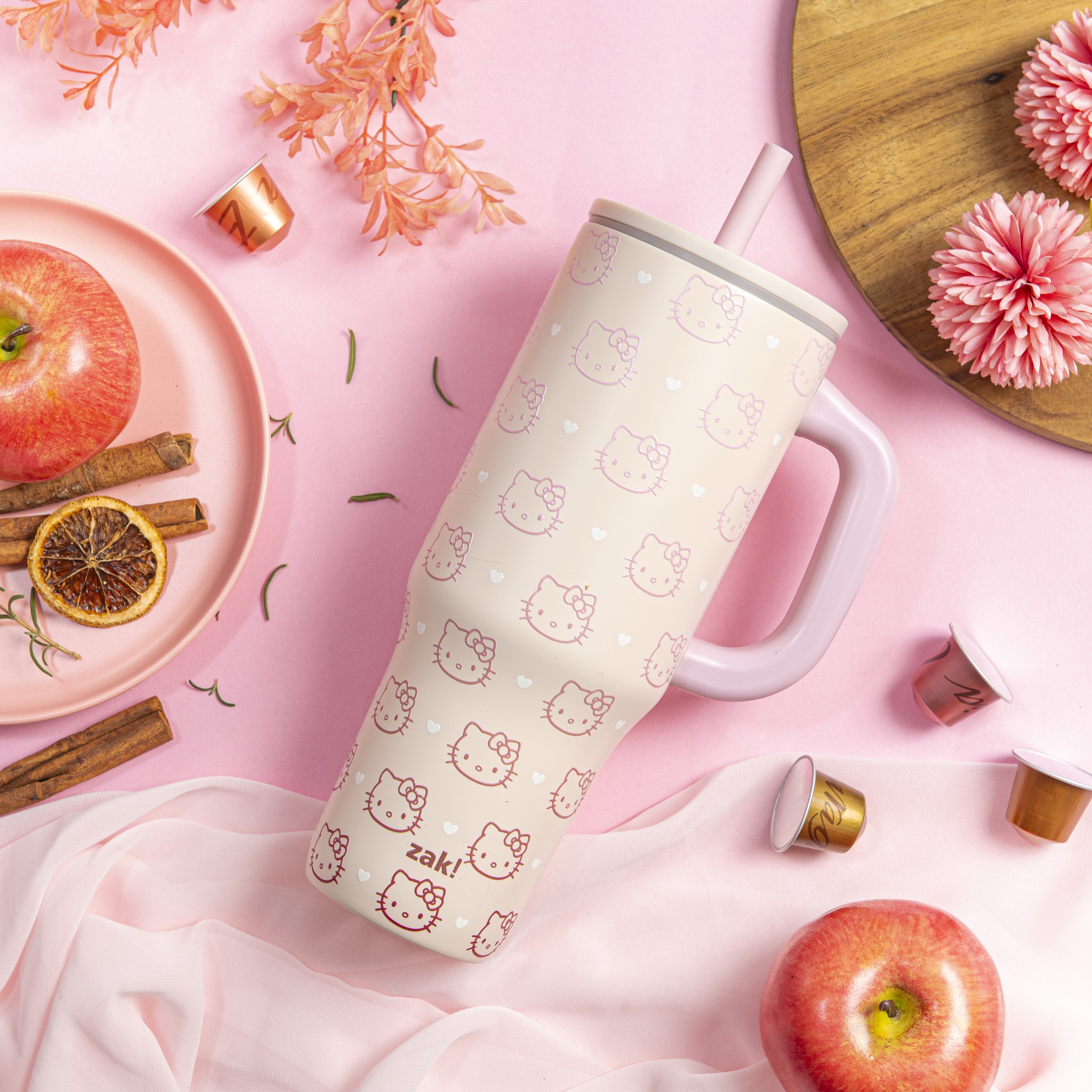 Sutton Insulated Straw Tumbler Shine Bright - Hello Kitty, 40 ounces