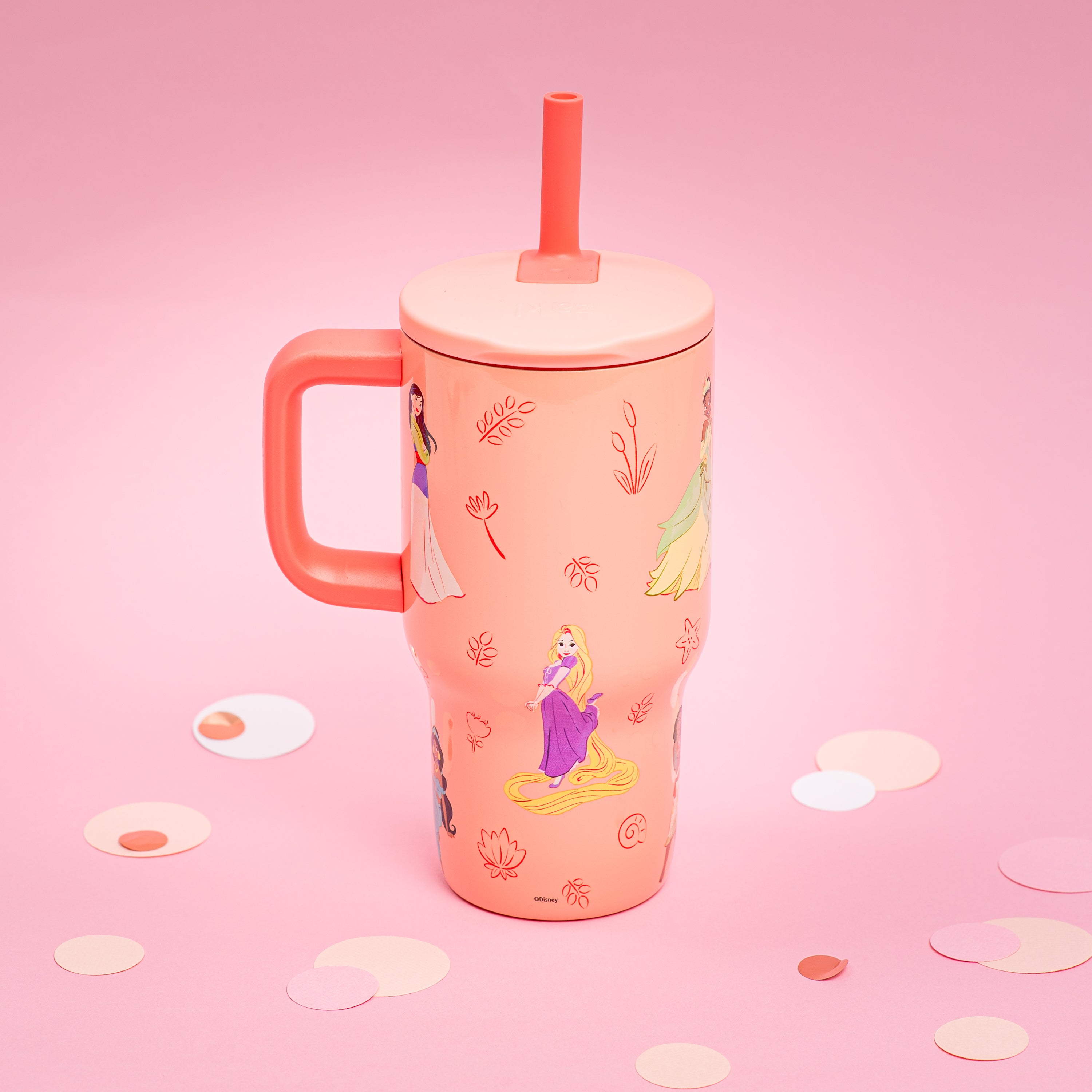 Fairway Kids Insulated Straw Tumbler - Disney Princess, 16 ounces