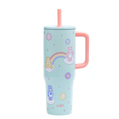 Sutton Insulated Straw Tumbler with Splash-Proof Lid - Care Bears, 30 ounces