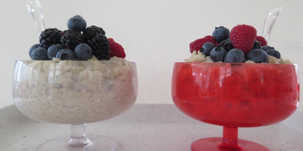 Berry Yummy Rice Pudding Recipe