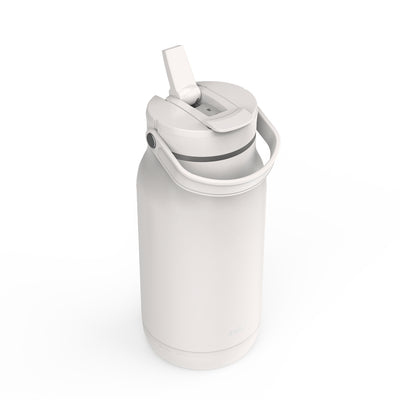 Harmony Recycled Stainless Steel Insulated Hot & Cold Tumbler - Cream, 64 ounces