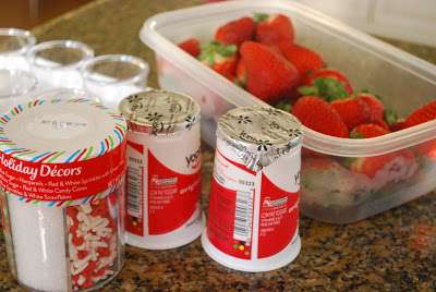 fruit and yogurt ingredients