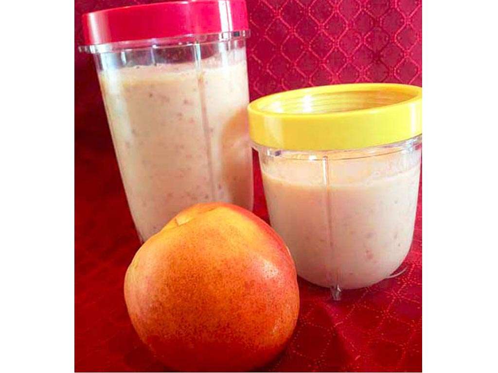 Peach Strawberry Smoothie Recipe