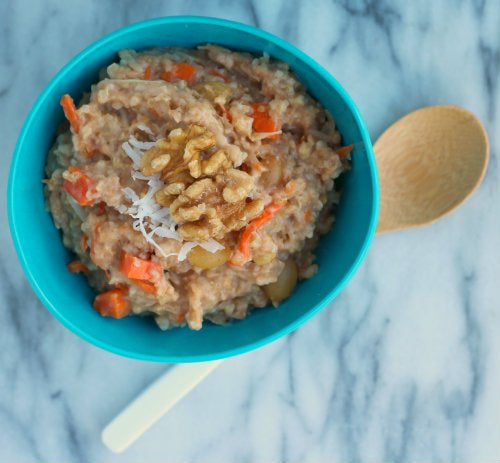 Slow Cooker Carrot Cake Oatmeal Recipe