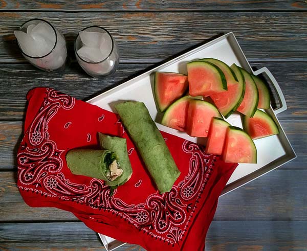 Chicken Spinach Wraps Recipe