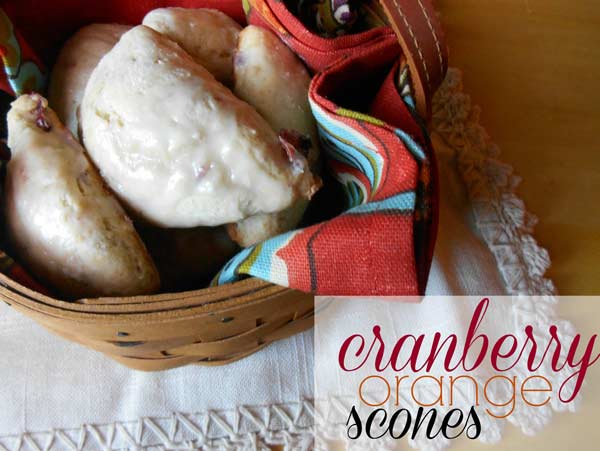 Cranberry Orange Scones Recipe