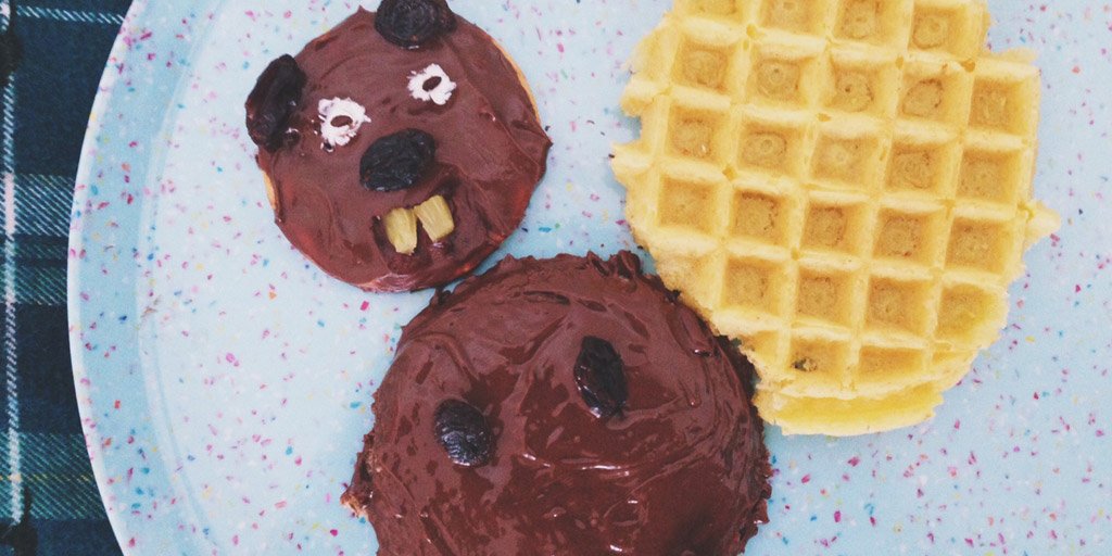 Beaver Nutella Waffle Recipe