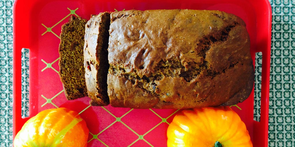 Pumpkin Bread with Craisins Recipe