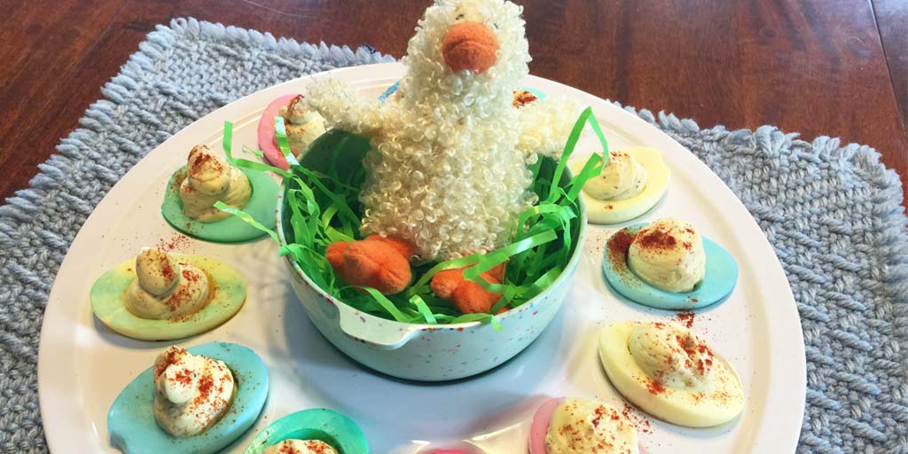 Colored Deviled Easter Egg Recipe