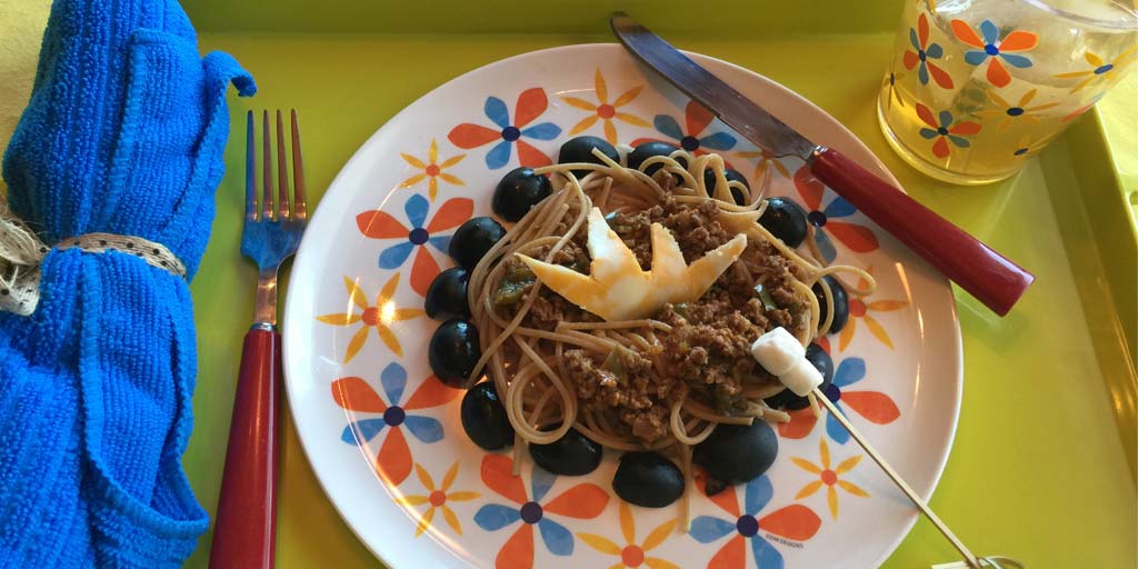 Camp Fire Spaghetti Recipe