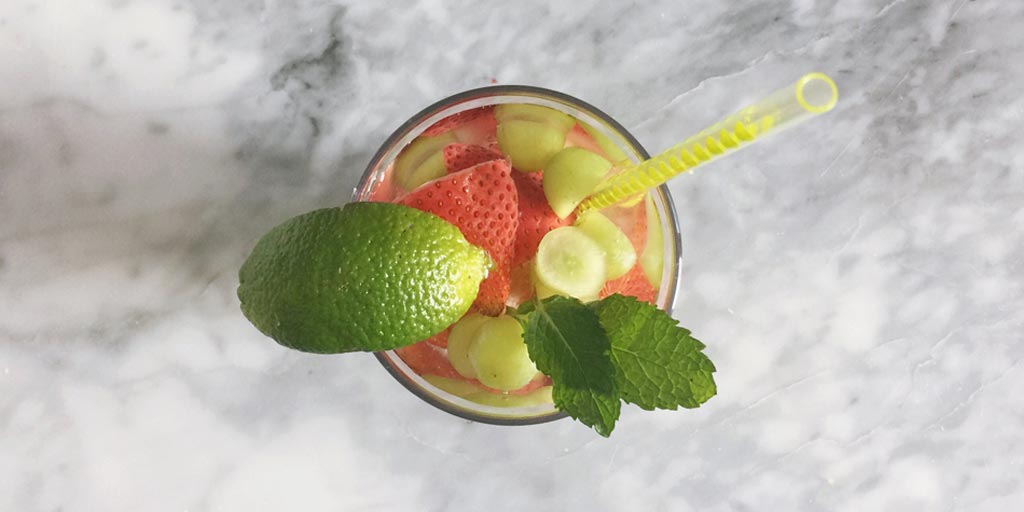 fruit detox water