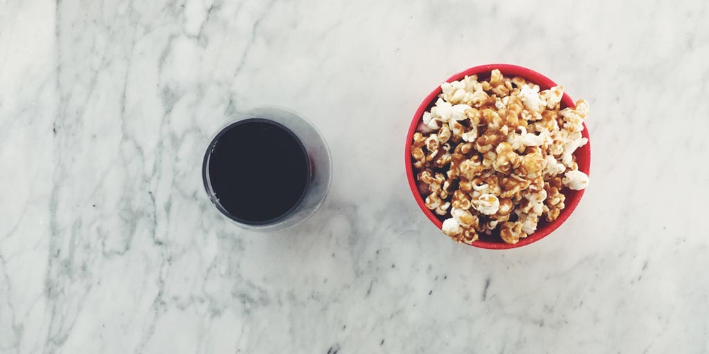 The Oscars Caramel Popcorn and Wine Pairing Party