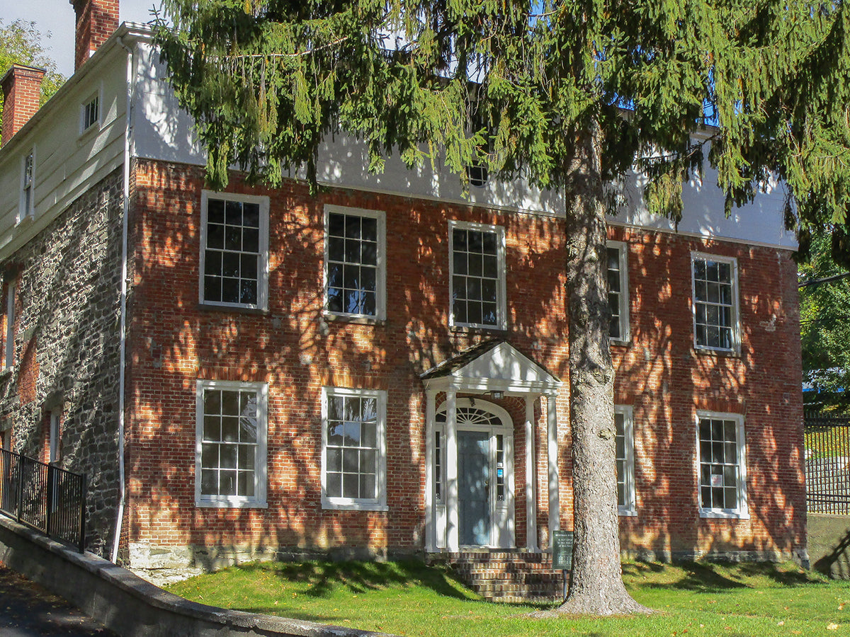 Poughkeepsie, New York: Hoffman House (c. 1740-1780), part of Hudson Valley's Dutch heritage, was the home of Walter Livingston, a political figure of the American Revolution