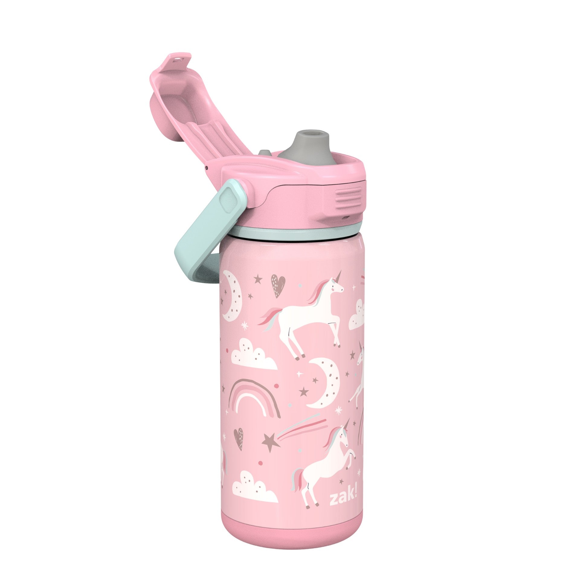 Beacon Stainless Steel Insulated Kids Water Bottle with Covered Spout - Unicorn, 14 Ounces