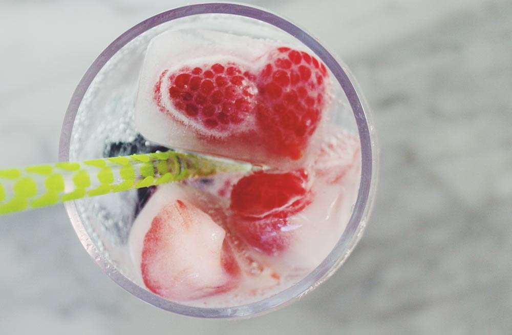 straw in beverage