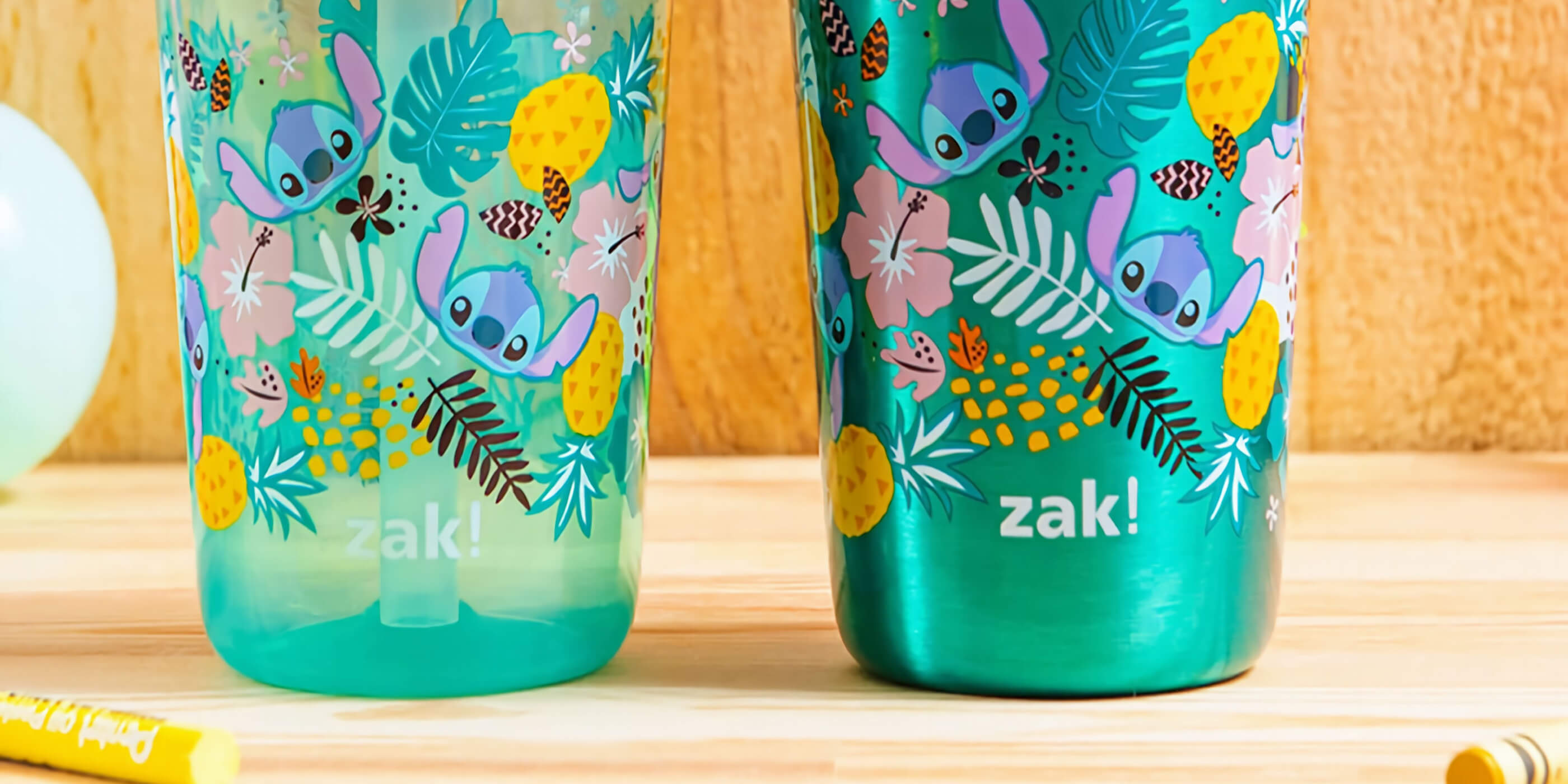 Kids Lilo and Stitch tumblers and water bottles