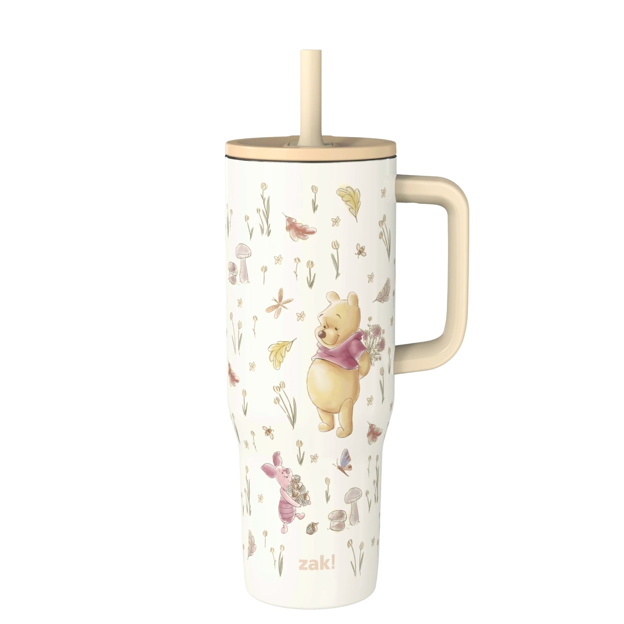 Sutton Insulated Straw Tumbler with Splash-Proof Lid - Winnie the Pooh, 30 ounces