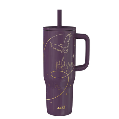 Sutton Insulated Straw Tumbler with Splash-Proof Lid - Harry Potter, 30 ounces