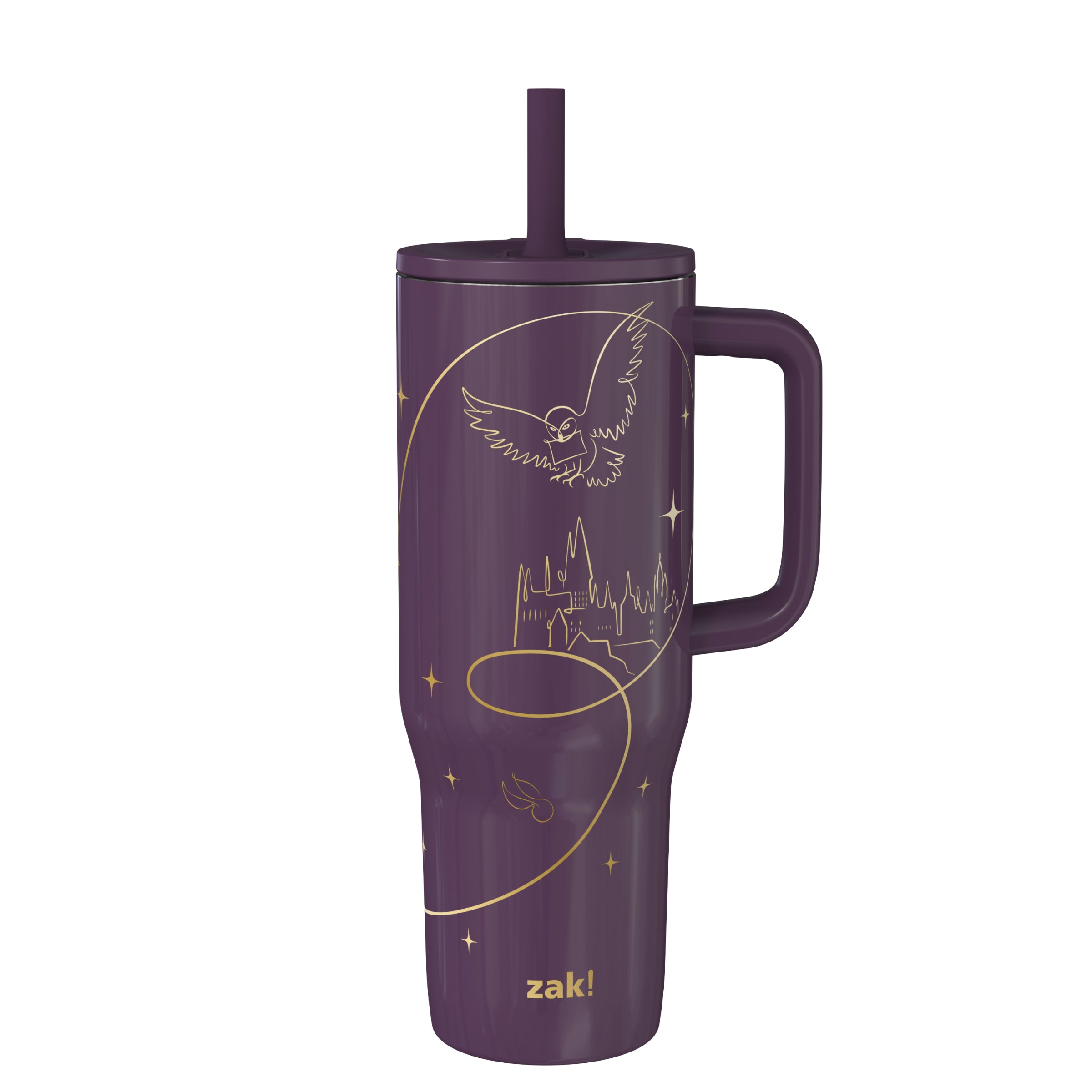 Sutton Insulated Straw Tumbler with Splash-Proof Lid - Harry Potter, 30 ounces